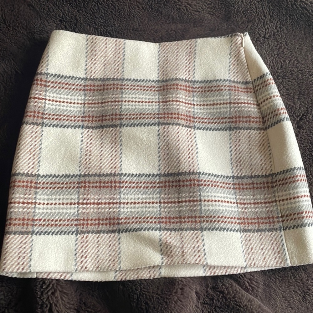 Plaid skirt